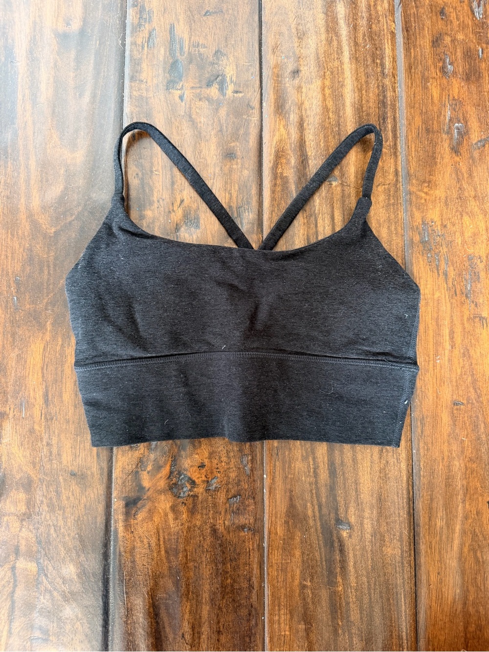 Vuori Black Seamless Sports Bralette